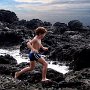 Mexico - Puerto Vallarta - Boy on the rocks