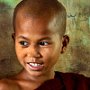Myanmar- Shan state - boy monk