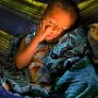 Peru - Amazon village - child in hammock