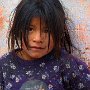 Peru - Yuncaypata - Girl outside school