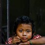 Cambodia - Siem Riep - girl in window