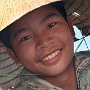 Vietnam - Boy in cone hat