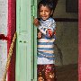 Myanmar - Boy in doorway - Kalaw