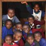 Ngrongoro Tanzania-Kids in School Window
