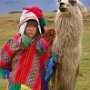 Peru - Cuzco - Boy with llama