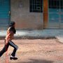 Peru - Cuzco - Girl Jumping Rope