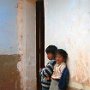 Peru - Yuncaypata - 2 kids Outside School